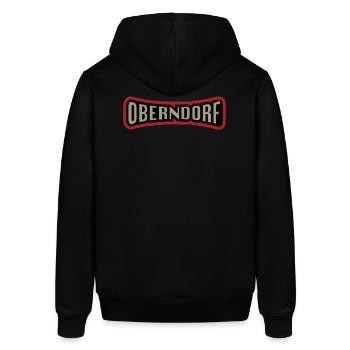 Oberndorf, deine Stadt. - Stanley/Stella Unisex Hoodie SOUNDER - Schwarz - Hinten - Alina (178cm)