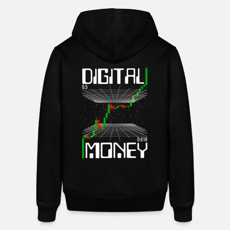 Trading Crypto - Sweat à capuche SOUNDER Stanley/Stella Unisexe - noir