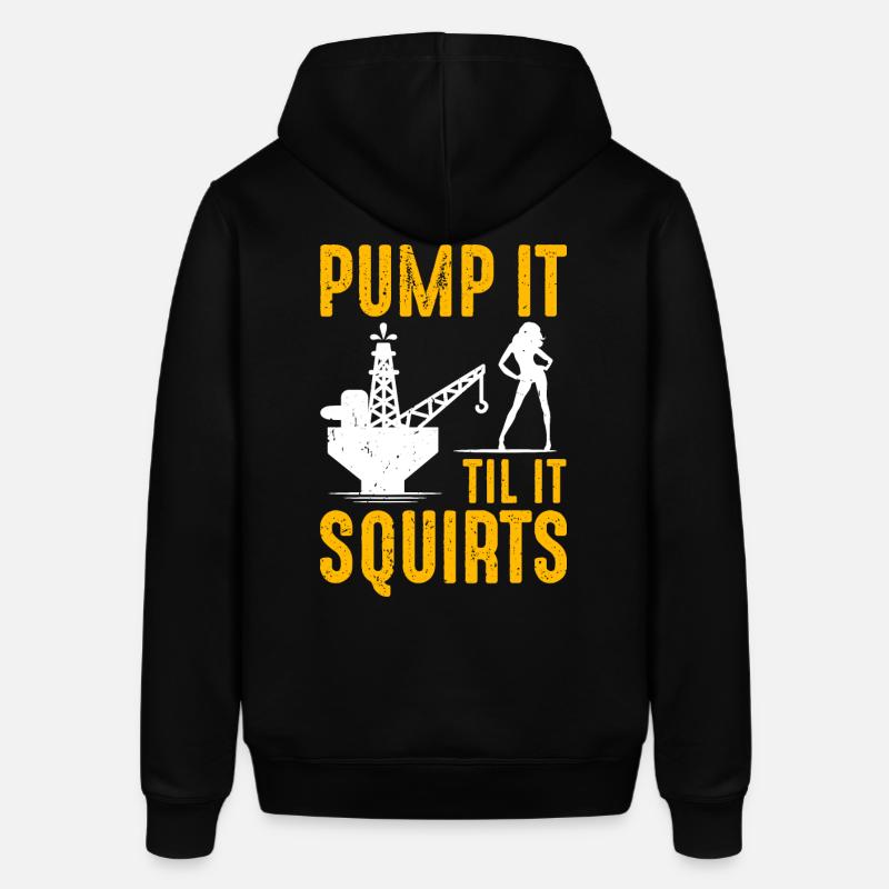 Pump It Til It Squirts - Sweat à capuche SOUNDER Stanley/Stella Unisexe - noir