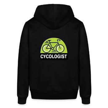 cycologist vélo velo cycliste - Sweat à capuche SOUNDER Stanley/Stella Unisexe - noir - Dos - Alina (178cm)
