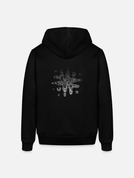 Abstract No. 52 - Stanley/Stella SOUNDER Unisex Hoodie - black