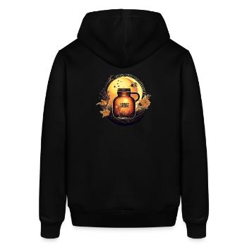 Der Honig Ihres Lebens. - Stanley/Stella Unisex Hoodie SOUNDER - Schwarz - Hinten - Alina (178cm)