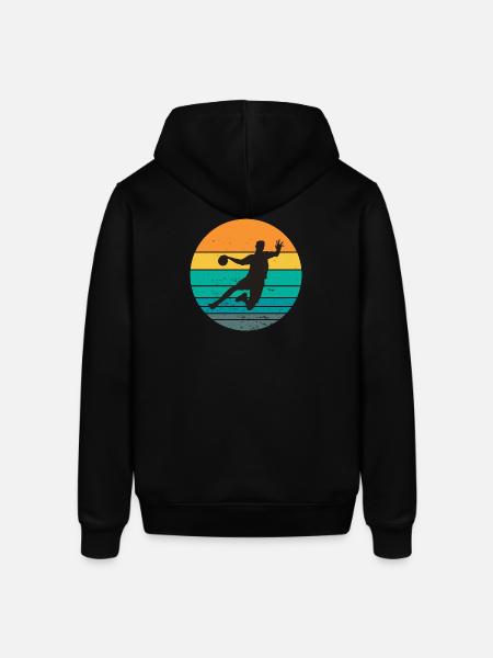 handball, handball fan, playing handball - Stanley/Stella SOUNDER Unisex Hoodie - black
