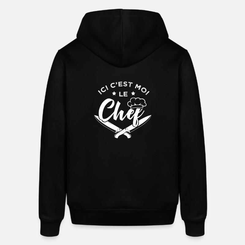 cuisinier cadeau cool chef cuisinier - Sweat à capuche SOUNDER Stanley/Stella Unisexe - noir