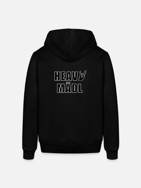 Heavy Mädl - Stanley/Stella Unisex Hoodie SOUNDER - Schwarz