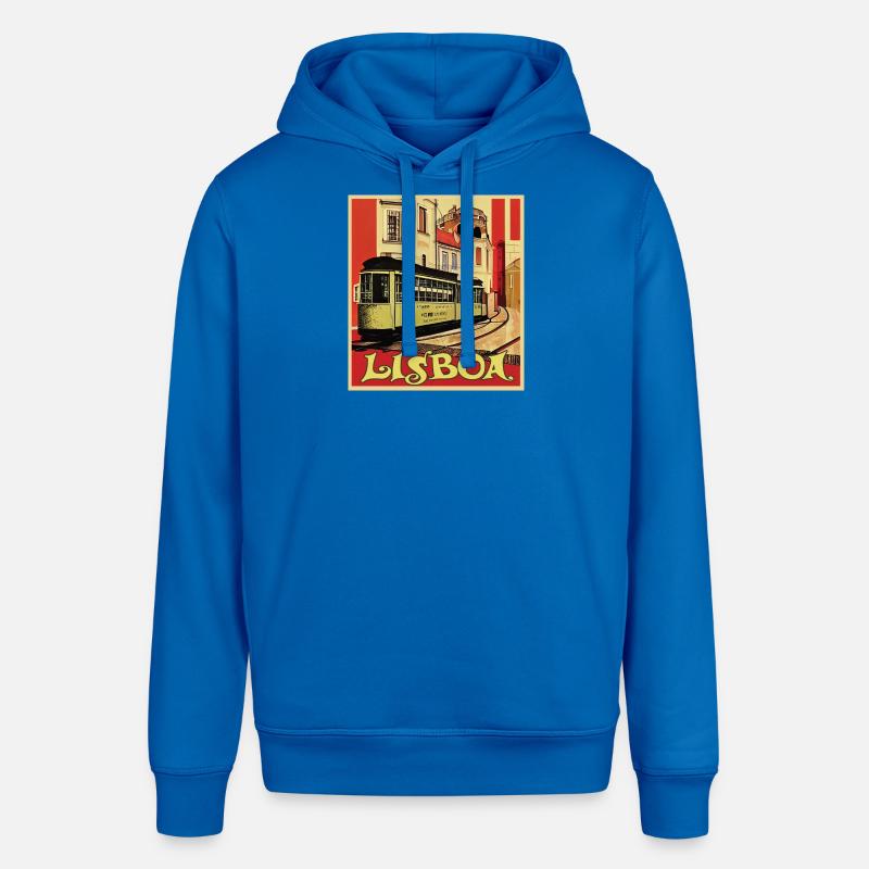 Tramway de Lisbonne - Sweat à capuche SOUNDER Stanley/Stella Unisexe - bleu roi