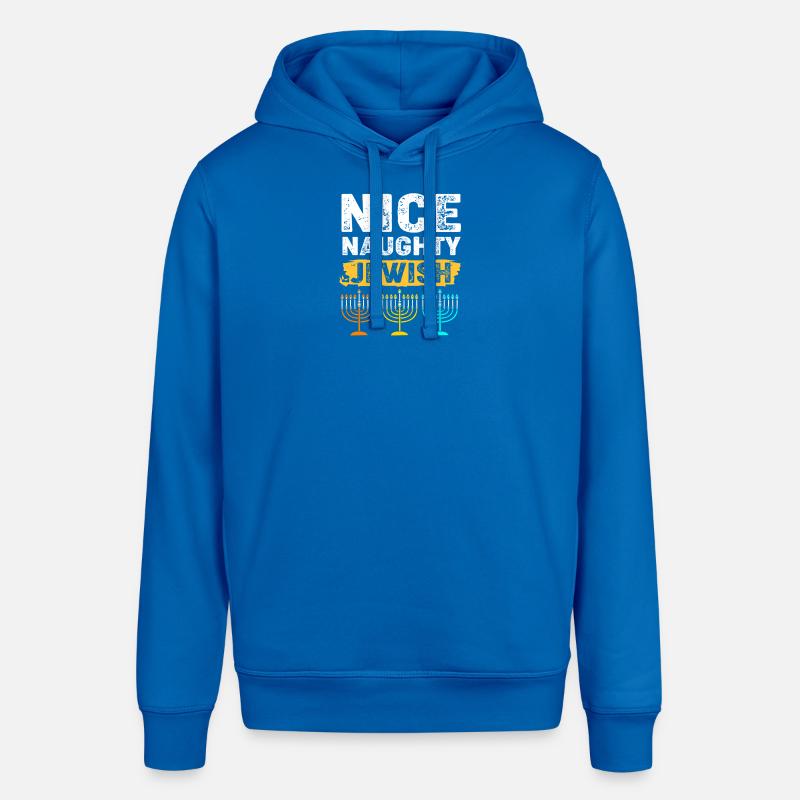 Hanoukka Hanoukka Hanoukka - Sweat à capuche SOUNDER Stanley/Stella Unisexe - bleu roi