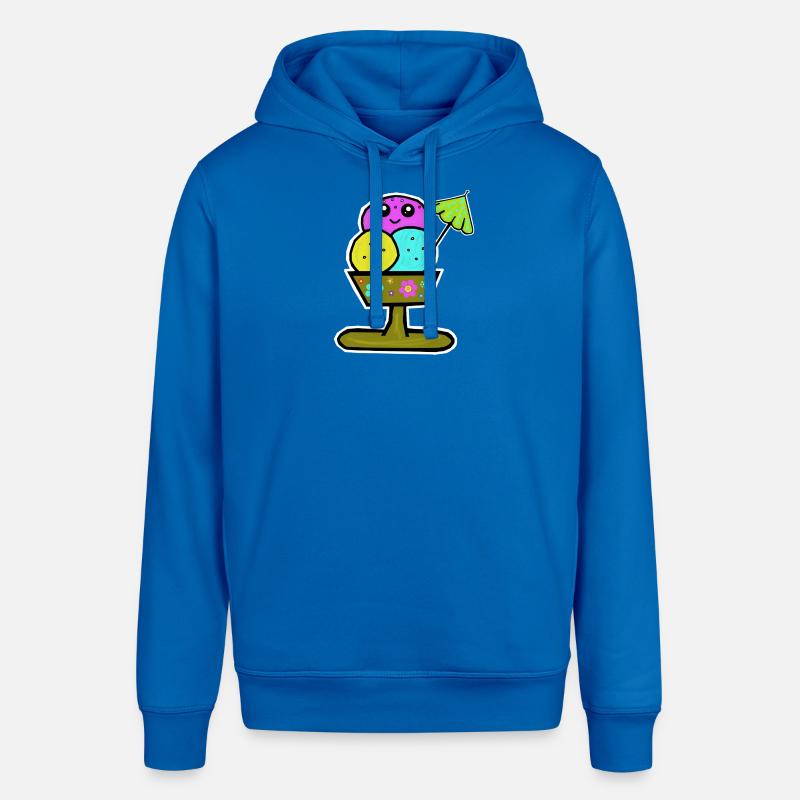 Bunter Eisbecher Eiscreme Eiskreme Eis - Stanley/Stella SOUNDER Unisex Hoodie - royal blue
