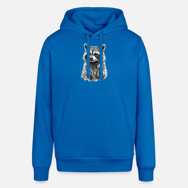 grumpy raccoon - Sweat à capuche SOUNDER Stanley/Stella Unisexe - bleu roi