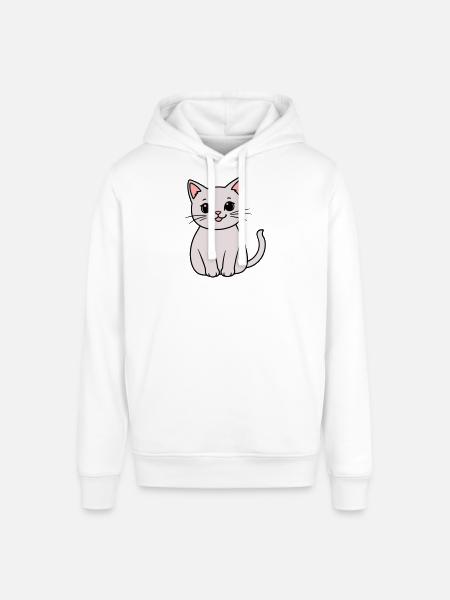 gray kitten - Stanley/Stella SOUNDER Unisex Hoodie - royal blue