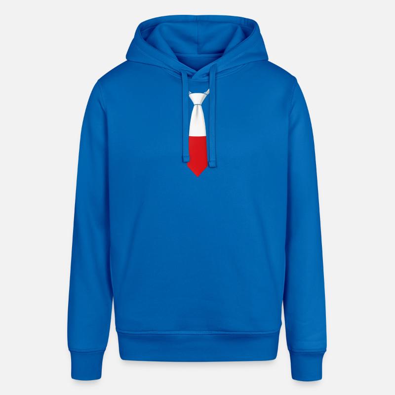 Cravate Pologne – Conception du drapeau - Sweat à capuche SOUNDER Stanley/Stella Unisexe - bleu roi