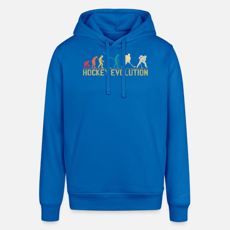 Conception de la silhouette Hockey Evolution - Sweat à capuche SOUNDER Stanley/Stella Unisexe - bleu roi