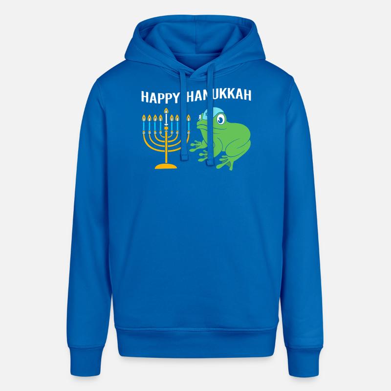 Hanoukka Hanoukka Hanoukka Grenouille - Sweat à capuche SOUNDER Stanley/Stella Unisexe - bleu roi