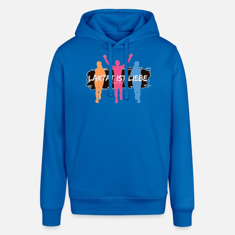 Lactate is Love – Runner Edition - Stanley/Stella SOUNDER Unisex Hoodie - royal blue