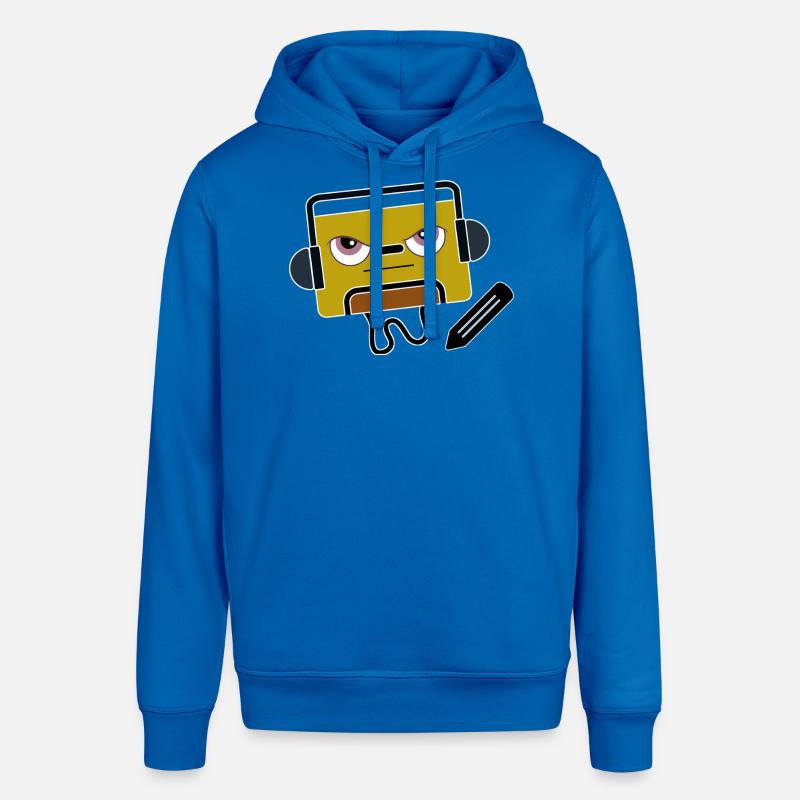 BlocAudio Écriture Sérieuse Cassette Retro - Sweat à capuche SOUNDER Stanley/Stella Unisexe - bleu roi