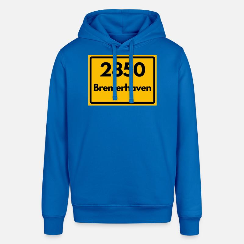 OLD POSTCODE POSTCODE RETRO 2850 BREMERHAVEN - Stanley/Stella SOUNDER Unisex Hoodie - royal blue