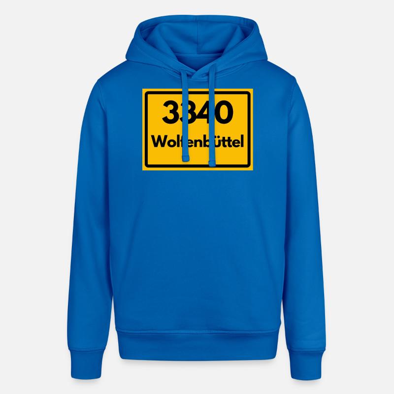 OLD POSTCODE POSTCODE RETRO 3340 WOLFENBÜTTEL - Stanley/Stella SOUNDER Unisex Hoodie - royal blue