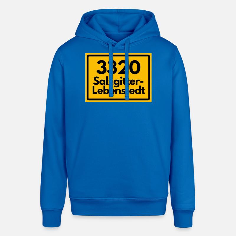 OLD POSTCODE POSTCODE RETRO 3320 SALZGITTER - Stanley/Stella SOUNDER Unisex Hoodie - royal blue