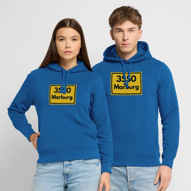 OLD POSTCODE ZIP CODE RETRO 3550 MARBURG Stanley/Stella SOUNDER Unisex Hoodie