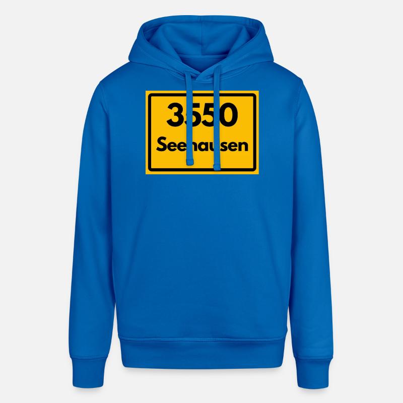 OLD POSTCODE POSTCODE 3550 SEEHAUSEN HEIMATSTOLZ - Stanley/Stella SOUNDER Unisex Hoodie - royal blue