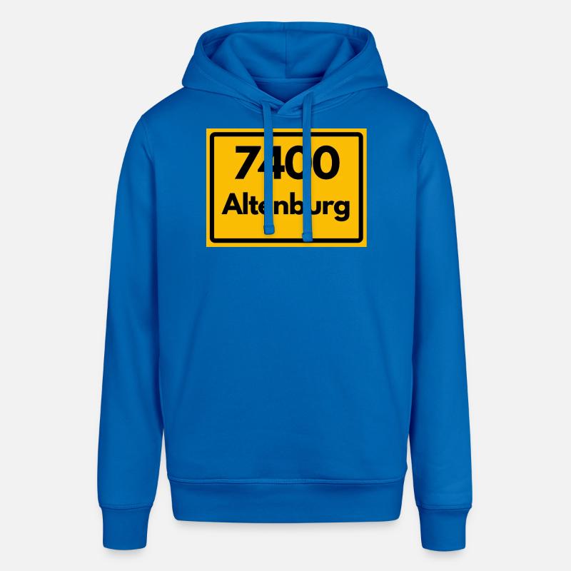 OLD POSTCODE POSTCODE RETRO 7400 ALTENBURG - Stanley/Stella SOUNDER Unisex Hoodie - royal blue