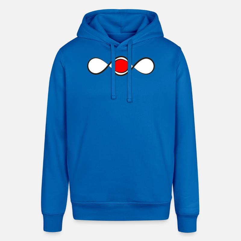 Ligne éternelle avec accent rouge - Sweat à capuche SOUNDER Stanley/Stella Unisexe - bleu roi