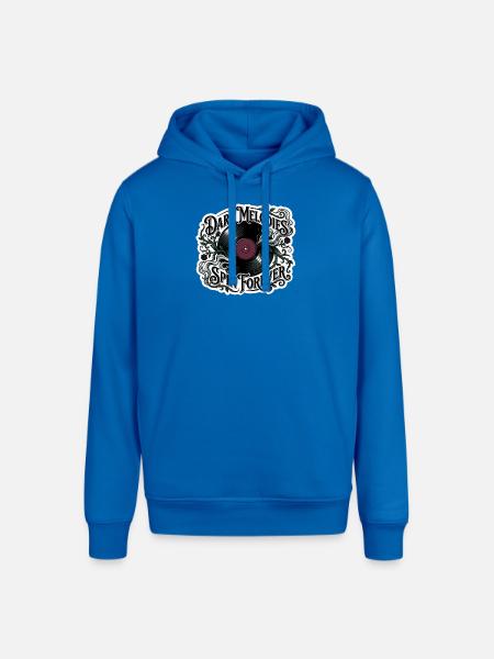 Dark Melodies Spin Forever - Stanley/Stella SOUNDER Unisex Hoodie - royal blue