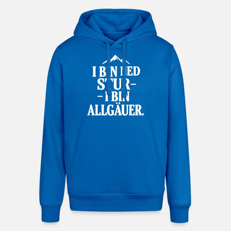 Fierté du dialecte de l’Allgäu - Sweat à capuche SOUNDER Stanley/Stella Unisexe - bleu roi