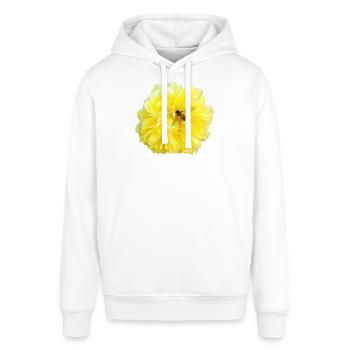 Yellow_Rose_-_Bee_Nature_Photography - Stanley/Stella Unisex Hoodie SOUNDER - Königsblau - Vorne - Alina (178cm) & Michal (187cm)