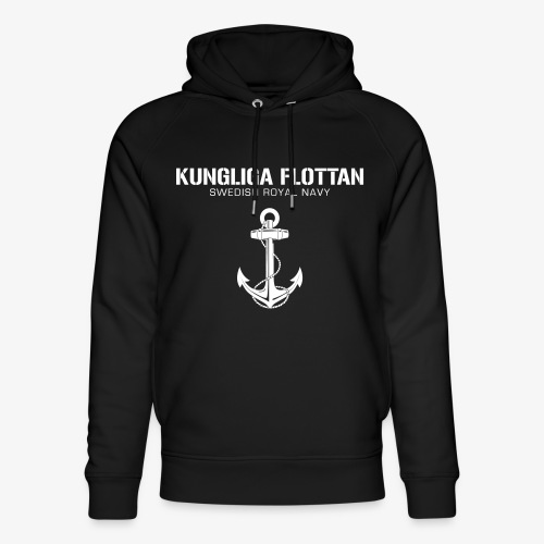 Kungliga Flottan - Swedish Royal Navy - ankare - Ekologisk luvtröja unisex från Stanley & Stella