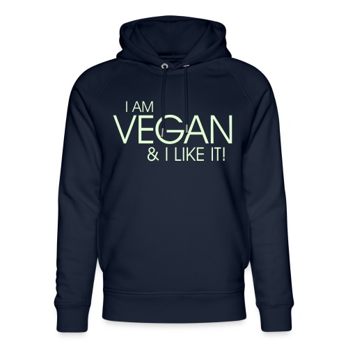 I am vegan and I like it - Unisex Bio-Hoodie von Stanley & Stella