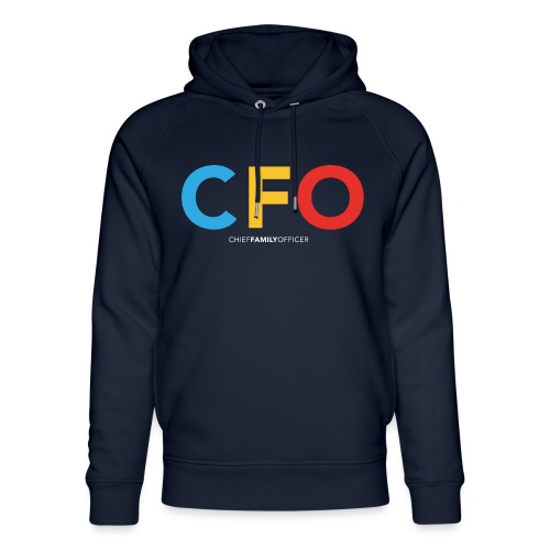 CFO Collection by made4families (rot/weiss) - Stanley/Stella Unisex Bio-Hoodie