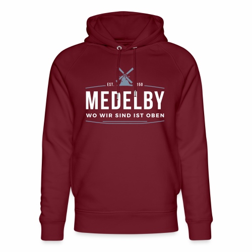 Medelby - Wo wir sind ist oben - Unisex Bio-Hoodie von Stanley & Stella