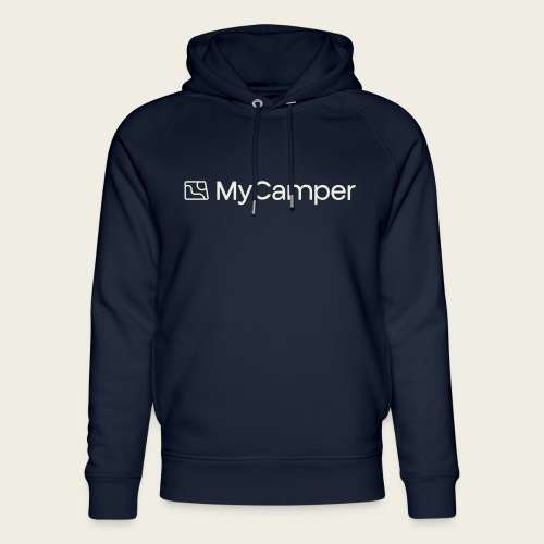 MyCamper Logo creamwhite - Stanley/Stella Unisex Bio-Hoodie