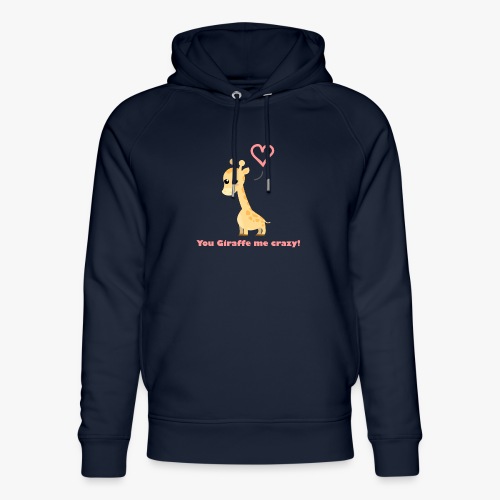 Giraffe Me Crazy - Stanley/Stella økologisk unisex-hoodie