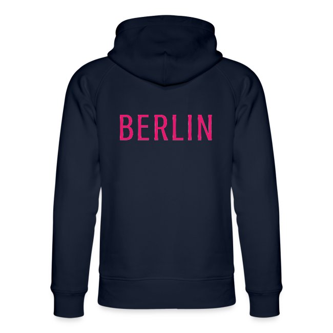 BERLIN pink auf der Rückseite