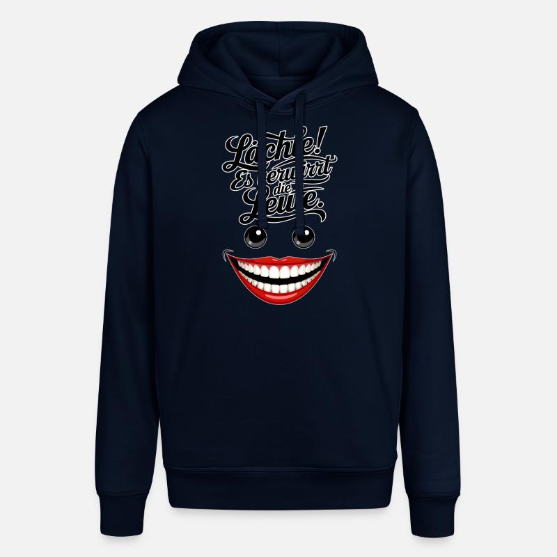 Toujours souriant - Sweat à capuche SOUNDER Stanley/Stella Unisexe - marine