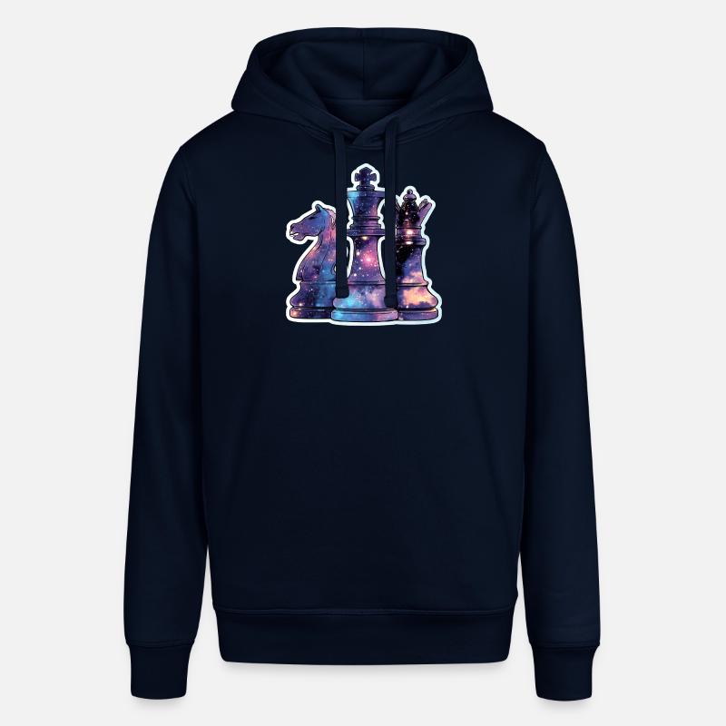 Pièces d’échecs dans l’espace – Galaxy Nebe - Sweat à capuche SOUNDER Stanley/Stella Unisexe - marine