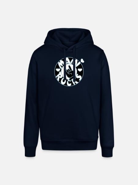 mami rocks (circle, 3c) - Stanley/Stella SOUNDER Unisex Hoodie - navy