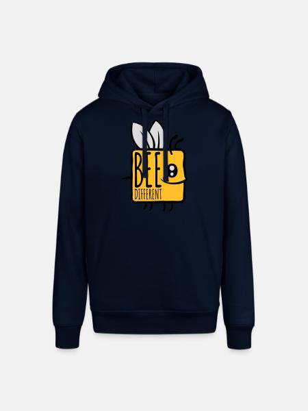 bee citation différente - Sweat à capuche SOUNDER Stanley/Stella Unisexe - marine