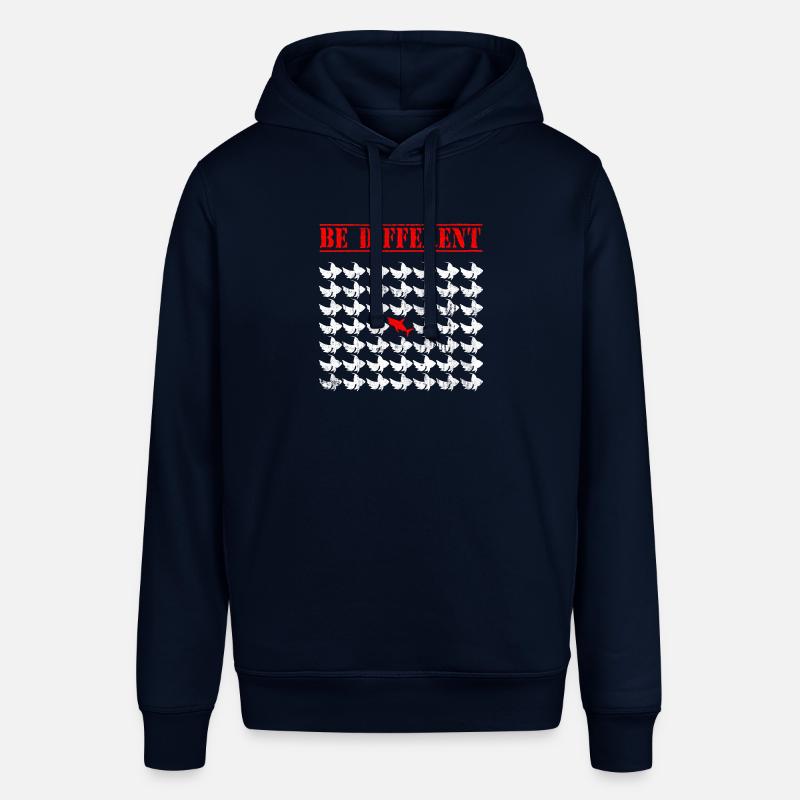 Soyez différent / Sei anders TShirt - Sweat à capuche SOUNDER Stanley/Stella Unisexe - marine