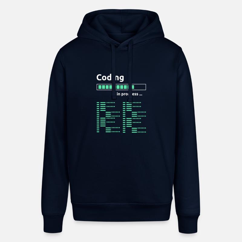 Coding in progress - Sweat à capuche SOUNDER Stanley/Stella Unisexe - marine