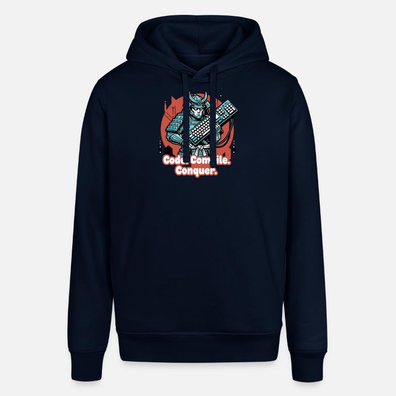 Code Battle Samurai avec clavier - Sweat à capuche SOUNDER Stanley/Stella Unisexe - marine