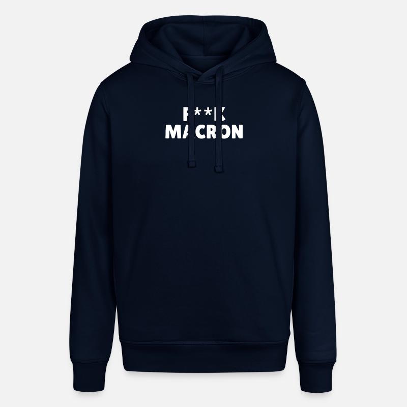 F**K Macron - Sweat à capuche SOUNDER Stanley/Stella Unisexe - marine