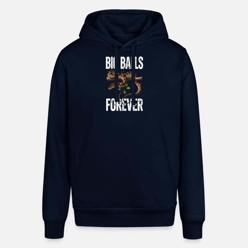 Königspython Schlangen Liebhaber Terrarium Python - Stanley/Stella Unisex Hoodie SOUNDER - Navy