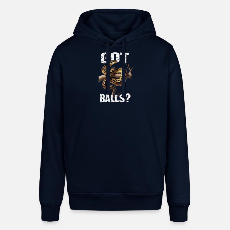 Königspython Schlangen Liebhaber Terrarium Python - Stanley/Stella Unisex Hoodie SOUNDER - Navy