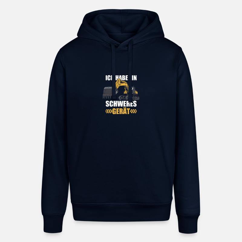 Schweres Gerät Baggerführer Baggerfahrer Bagger - Stanley/Stella Unisex Hoodie SOUNDER - Navy