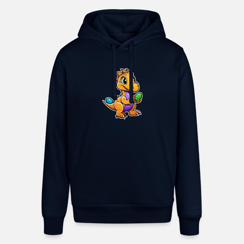 Dinosaur Easter Eggs Easter - Stanley/Stella SOUNDER Unisex Hoodie - navy