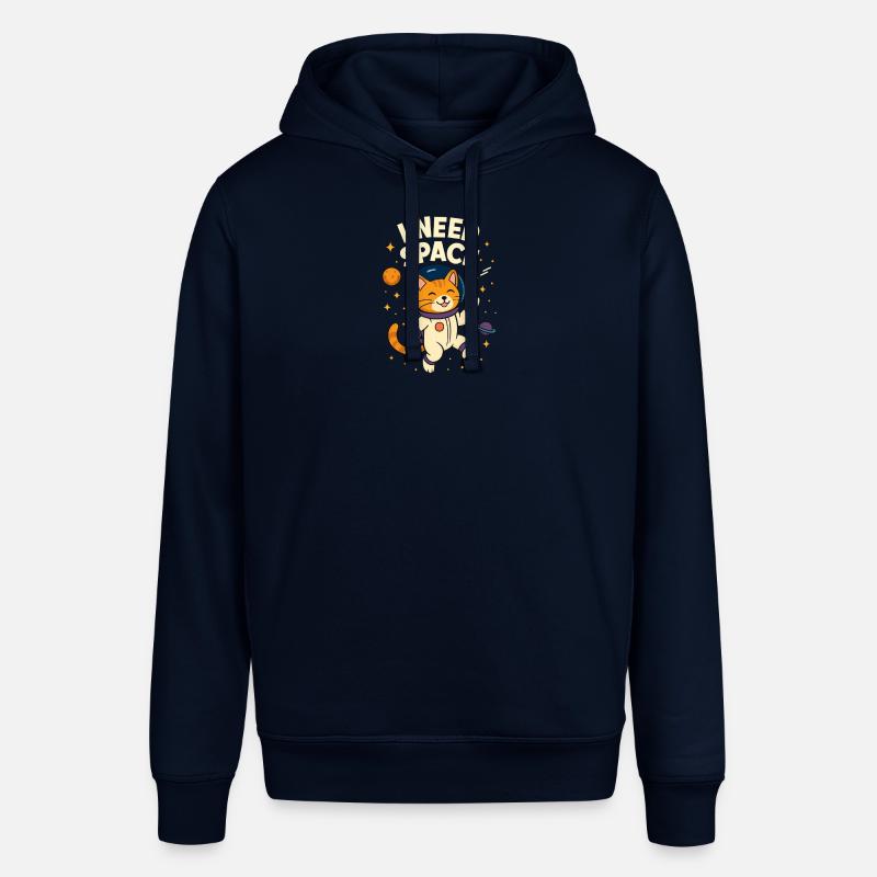 Mignon chat astronaute de l’espace - Sweat à capuche SOUNDER Stanley/Stella Unisexe - marine