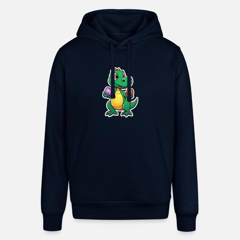 Dinosaur Easter Eggs Easter - Stanley/Stella SOUNDER Unisex Hoodie - navy